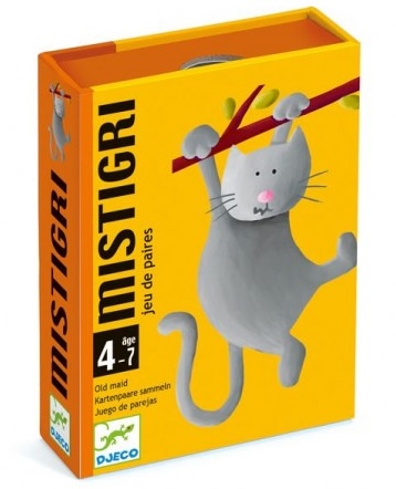 Mistigri, un jeu de cartes pour les enfants dès 4 ans.